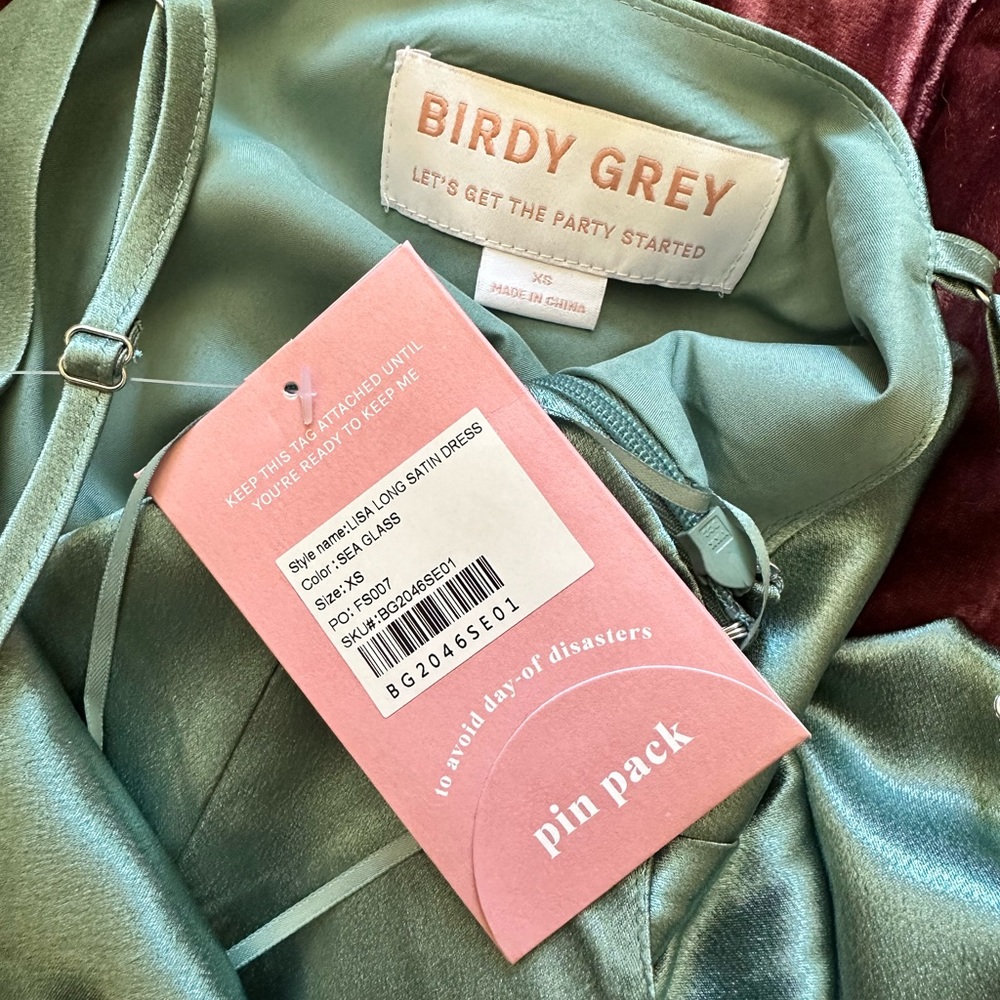 NWT Unworn Birdy Grey Lisa Dress